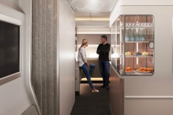 All travellers will have access to the Wellbeing Zone.